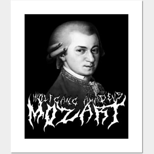 Mozart Metal Posters and Art